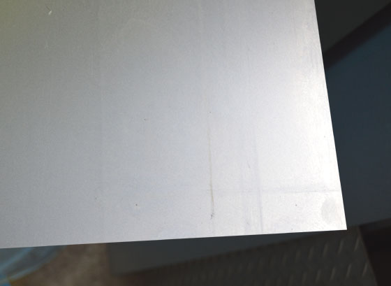鉄 冷延鋼板厚板（0.8～3.2mm厚）(光沢ありダル仕上) 切り売り 小口 