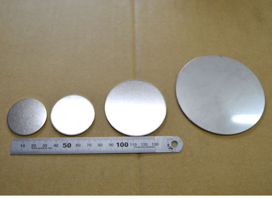アルミ板(A5052) 円板 任意円径寸法 レーザーカット 切り売り(通販 