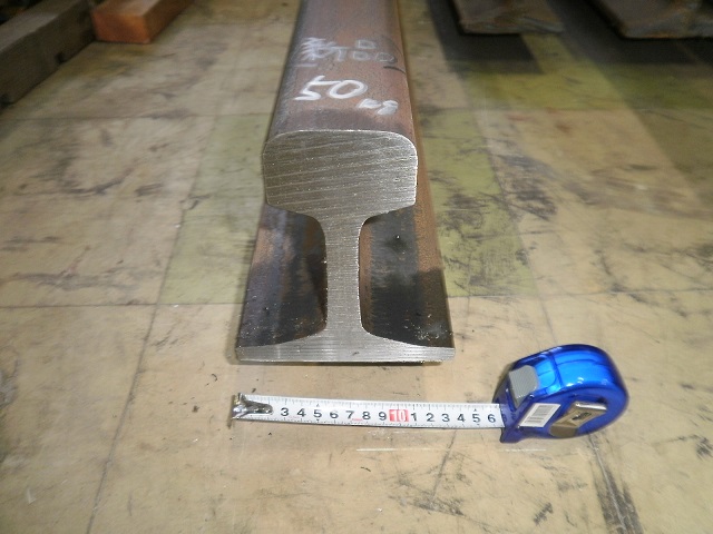 鉄道 線路 6kg 50kg ｍレール材 新品 アンビル 金床 マニア 切り売り 小口通販 金属材料の切り売り及び定寸販売 専門サイト 横山テクノ