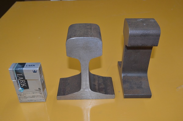 鉄道 線路レール中古鋼材(30~60kg/m) 各形状 (300/200/100/50/10mm)各 鉄道 線路レール中古鋼材(30~60kg/m) 各形状 (300/200/100/50/10mm)各
